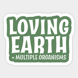 Earth Lover Sticker